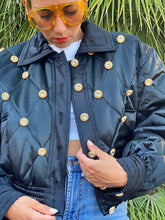 Load image into Gallery viewer, &quot;SO SPOT ON&quot; 80&#39;S ESCADA BOMBER JACKET
