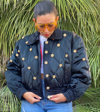 Load image into Gallery viewer, &quot;SO SPOT ON&quot; 80&#39;S ESCADA BOMBER JACKET