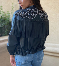 Load image into Gallery viewer, &quot;SHAKE IT OFF&quot; 80&#39;S FRINGE JACKET