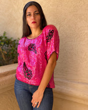 Load image into Gallery viewer, &quot;DESERT FLOWER&quot; 80&#39;S BEADED TOP
