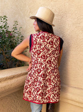 Load image into Gallery viewer, &quot;TOUGH IN TAPESTRY&quot; 60&#39;S TAPESTRY VEST