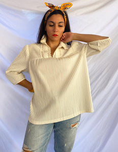 "STRAIGHT TO BED" 60'S BLOUSE