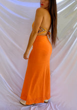 Load image into Gallery viewer, &quot;NEVER LATE&quot; 70&#39;S MAXI SKIRT
