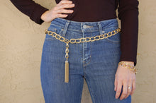 Load image into Gallery viewer, &quot;CHAINED DOWN&quot; 80&#39;S CHAIN BELT