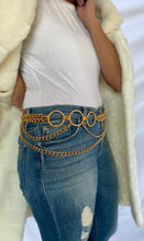 Load image into Gallery viewer, &quot;GO THROUGH HOOPS&quot; 70&#39;S CHAIN BELT