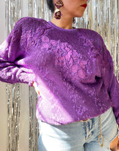 Load image into Gallery viewer, &quot;BACK IN TIME&quot; 80&#39;S DETAILED SWEATER