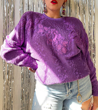 Load image into Gallery viewer, &quot;BACK IN TIME&quot; 80&#39;S DETAILED SWEATER