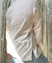 Load image into Gallery viewer, &quot;HARRYS GOT STYLES&quot; 70&#39;S EMBROIDERED CUTWORK BLOUSE