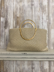 "HERE’S A HINT" 70'S CHAINMAIL BAG