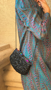 "ON THE TOWN" 80'S SEQUIN BAG