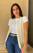 Load image into Gallery viewer, &quot;SHE&#39;S DAZZLING&quot; 80&#39;S SEQUIN VEST