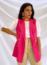 Load image into Gallery viewer, &quot;WATERMELON HIGH&quot; 80&#39;S VEST