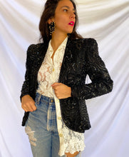 Load image into Gallery viewer, &quot;LET&#39;S GO DISCO&quot; 80&#39;S SEQUIN JACKET